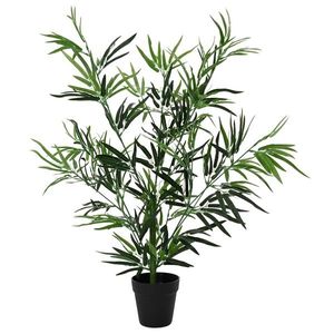 vidaXL Copac Bambus Artificial Verde 90 x 14 x 80 cm imagine