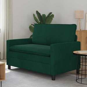 vidaXL Canapea Verde închis 126 x 81 x 87, 5 cm imagine