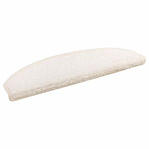 vidaXL Mochete autocolante pentru scară 15 pcs Alb 80 x 24, 5 x 3, 5 cm imagine