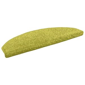 vidaXL Mochete autocolante pentru scară Semicircular 15 pcs Verde imagine