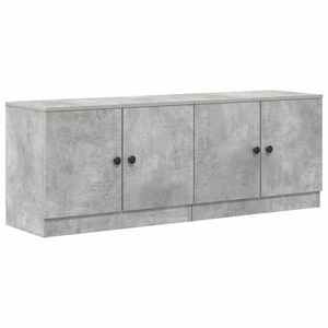 vidaXL Dulap de pat 2 pcs Gri Beton 66 x 35 x 48 cm Lemn prelucrat imagine