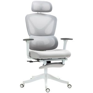 HOMCOM Fotoliu birou fauteuil de birou, înălțime reglabilă, spătar înclinabil, suport pentru cap rotativ, 71x70x119cm, negru | Aosom Romania imagine