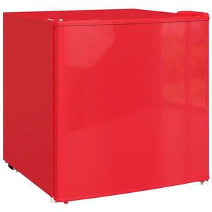 HOMCOM Congelator de masă cu capacitate de 35 litri, congelator mic cu ușă reversibilă, Roșu | Aosom Romania imagine