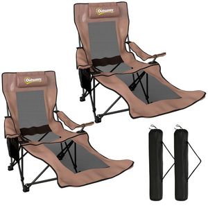Outsunny Scaun de camping relax | Aosom Romania imagine