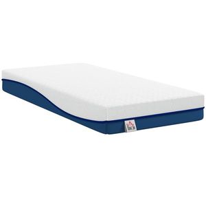 HOMCOM Saltea 90x190 cm, saltea 1 persoană, spumă cu memorie cu ceai verde, husă detașabilă lavabilă, fermitate medie | Aosom Romania imagine