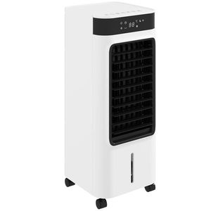 HOMCOM Climatizator Evaporativ 3 în 1 cu Rezervor de 7 L Oscilație 48° 3 Viteze 3 Moduri Temporizator 24h Alb | Aosom Romania imagine