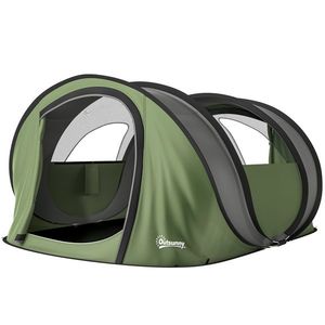 Outsunny cort automontant pop-up instant rapid de instalat | Aosom Romania imagine
