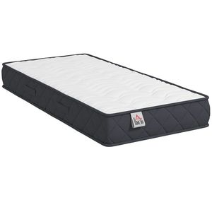 HOMCOM Saltea 90x190cm, saltea 1 persoană, spumă cu memorie, 20cm grosime, certificat Oeko-Tex, fermitate medie | Aosom Romania imagine