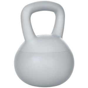 SPORTNOW Kettlebell 8 kg cu Maner Larg pentru Antrenamente de Rezistență Negru | Aosom Romania imagine