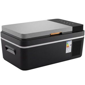 Outsunny Frigider cu compresor 20L -20℃-20℃ Frigider electric cu control prin aplicație Iluminare LED Port USB Protecție baterie | Aosom Romania imagine