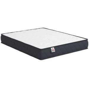 HOMCOM Saltea 200x160cm, saltea 2 persoane, spumă cu memorie, grosime 20cm, certificată OEKO-TEX, fermitate medie | Aosom Romania imagine