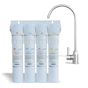 Filtru apa potabila, cu ultrafiltrare, PUR 4 UF AquaPur 11"" , cu robinet imagine
