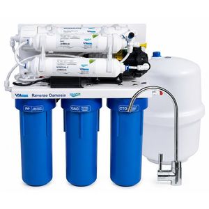 Statie filtrare, osmoza inversa, mineralizare si pompa Aquapur, cu baterie imagine