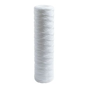 Cartus filtrant cu tesatura bumbac Aquapur, 10"", 10 micron, elimina nisip, namol, rugina, particule in suspensie imagine