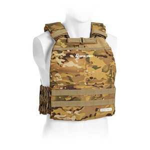 Capital Sports Battlevest 2.0, vestă cu greutate, 2 x 8, 75 lbs (4, 0 kg)greutate, camo imagine