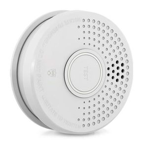 SHD by oneConcept DOF39, Detector de fum, plastic, semnal de alarmă: 85 dB, 9 V, funcționare pe baterii imagine