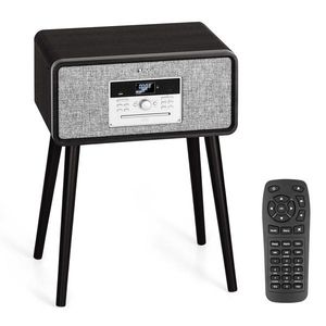 Auna Placă turnantă Mary Ann 33 ⅓ / 45 / 78 rpm CD DAB+ UKW BT USB imagine