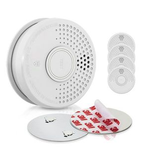SHD by oneConcept DOF39 Detector de fum cu suport magnetic Magnetic Mount în set imagine