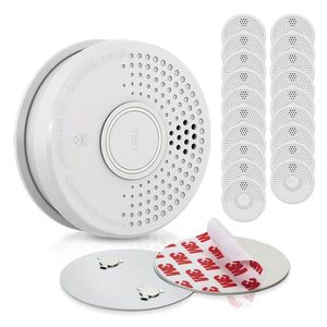 SHD by oneConcept DOF39 Detector de fum cu suport magnetic Magnetic Mount în set imagine