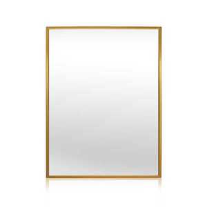 Casa Chic Croxley Oglindă de perete în ramă metalică dreptunghiulară 70 x 50 cm imagine