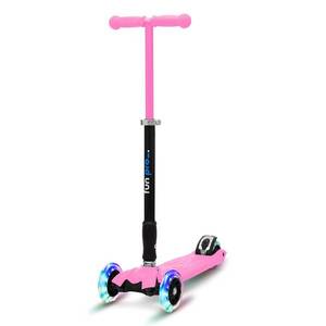 Fun pro TWO Trotinetă pentru copii, de la 5 ani, roți LED, 80 kg, pliabilă, înălțime reglabilă imagine