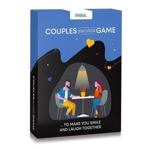 Spielehelden Joc de întrebări pentru cupluri ...pentru a vă distra și a râde împreună Joc de cărți în limba engleză imagine