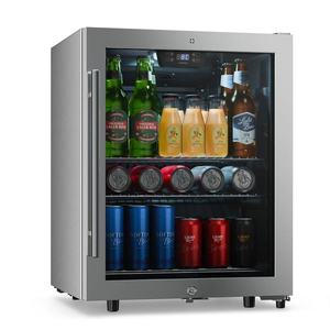 Klarstein Frigider pentru băuturi LuxeChill | 64 × 48 cm | Iluminare interioară LED | Negru imagine