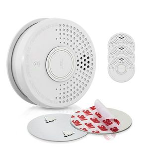 SHD by oneConcept DOF39 Detector de fum cu suport magnetic Magnetic Mount în set imagine