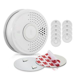SHD by oneConcept DOF39 Detector de fum cu suport magnetic Magnetic Mount în set imagine