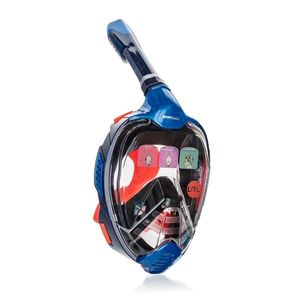 Mască de scufundare Sportwell cu fața întreagăL/XL, negru, L / XL imagine