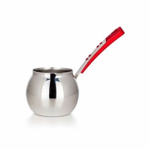 Ibric inox Banquet VISTA Red 350 ml, mâner drept imagine