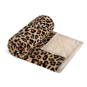 Bellatex Pătură Korall micro pat single Leopard, 150 x 200 cm imagine