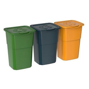 Coș pentru selectare deșeuri Eco 3 Master 50 l, 3 buc imagine