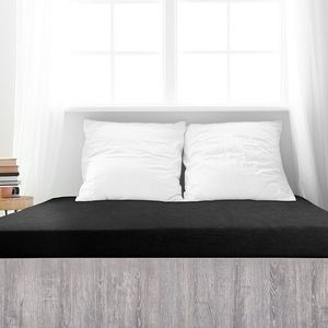 Cearșaf de pat 4Home din frotir Ideal negru , 160 x 200 cm, negru, 160 x 200 cm imagine