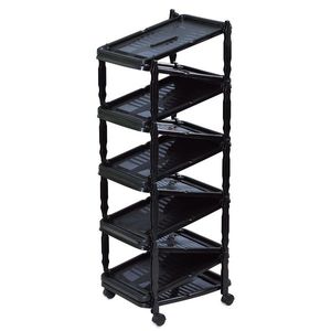 Pantofar Zip 10 negru, 36 x 30 x 94 cm, negru imagine