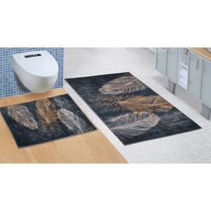 Set covorașe de baie Pene, 60 x 100 cm, 60 x 50 cm imagine