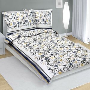 Lenjerie de pat creponată Bellatex Lupin gri , 140 x 200 cm, 70 x 90 cm, 140 x 200 cm, 70 x 90 cm imagine