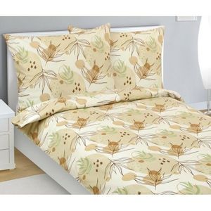Bellatex Lenjerie de pat din flanelă Podzim, 140 x 220 cm, 70 x 90 cm imagine