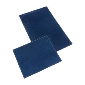 Bellatex Set covorașe de baie fără decupaj BANYGOLD albastru închis, 60 x 100, 60 x 50 cm, albastru închis imagine