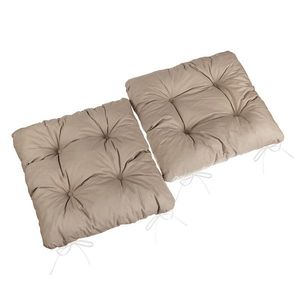 Pernă șezut Bellatex Adéla matlasată bej, 40 x 40 cm, set de 2 buc., bej imagine