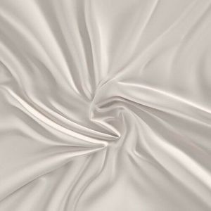 Kvalitex Cearșaf din satin cu elastic alb, 90 x200 cm, alb, 90 x 200 cm imagine