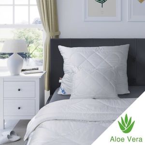 Set pilotă și pernă cu fermoar Aloe Vera, 140 x 200 cm, 70 x 90 cm imagine