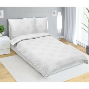 Bellatex Lenjerie de pat din satin Linie albă, 140x 200 cm, 70 x 90 cm, 140 x 200 cm, 70 x 90 cm imagine
