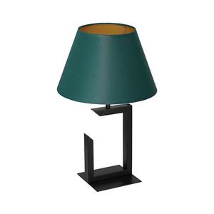 Lampă de masă 1xE27/60W/230V 45 cm verde/aurie imagine