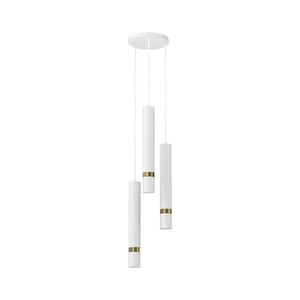 Lustră pe cablu JOKER 3xGU10/8W/230V albă/aurie imagine