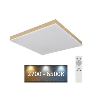 Plafonieră LED dimabilă DORO LED/24W/230V auriu Globo 41594D2M + telecomandă imagine