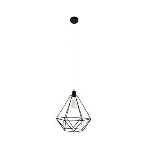 Lustra KARO LARGE 1xE27/15W/230V negru imagine