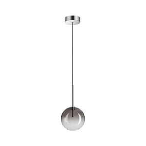 Lustră LED pe cablu Ideal Lux EQUINOXE 1xG4/2W/230V d. 15 cm crom/fumuriu imagine