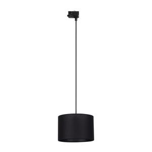 Lustră pe cablu pentru sistem de șină trifazic TRACER 1xE27/15W/230V d. 30 cm negru imagine