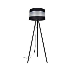 Lampadar CORAL 1xE27/60W/230V wenge/negru/crom imagine